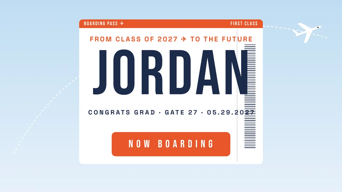 Next Stop Boarding Pass photo booth start screen