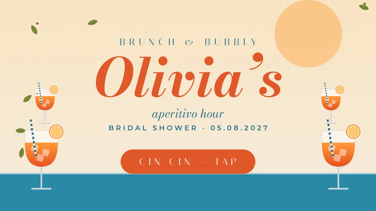 Spritz Hour photo booth start screen